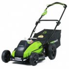 Газонокосилка аккумуляторная бесщеточная greenworks gd40lm45 2500407