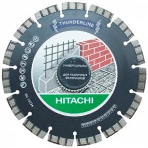 Диск алмазный отрезной универсальный thunderline (230х22.2 мм) для ушм hitachi htc-773047