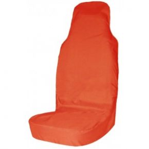 Грязезащитный чехол на переднее сиденье, оранжевый tplus t001286