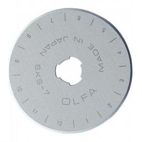 Лезвие круглое для ножей rty-2/g, rty-2/dx, 45-c (45х0.3 мм) olfa ol-rb45-1