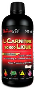 BioTech L-CARNITINE 100,000mg Liquid 500ml Biotech