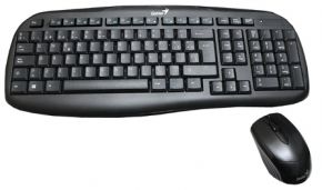 Набор клавиатура+мышь Genius KB-8000X черный USB