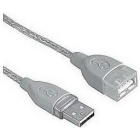 Hama H-45040 USB 2.0 A-A (m-f) удлинительный 3.0 м 1зв Grey Hama