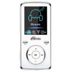 Носимый медиаплеер Ritmix RF-4950  FM 4Gb White Ritmix