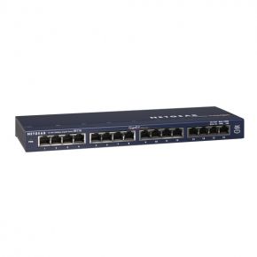 Коммутатор Netgear  Gigabit Ethernet 10/100/1000 16хRJ45 Gb GS116GE Netgear