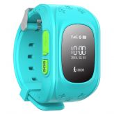 Детские умные часы с GPS трекером Smart Baby Watch Q50 голубые Smart Baby