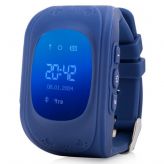 Детские умные часы с GPS трекером Smart Baby Watch Q50 темно-синие Smart Baby