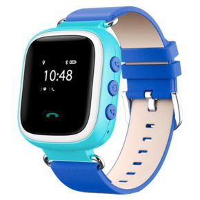 Детские умные часы с GPS трекером Smart Baby Watch Q60 синие Smart Baby