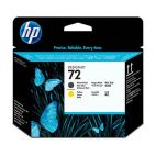 HP 72 Matte Black and Yellow Printhead Hewlett Packard
