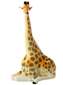 Скульптура "Жираф с поднятой головой", Императорский фарфоровый завод Тульские самовары