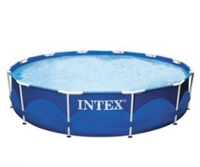 Каркасный бассейн Intex Metal Frame 28218/54424 с насос-фильтром и ремкомплектом