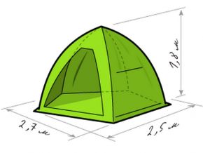 Зимняя палатка LOTOS Lotos 3 Универсал