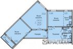 Продажа - Квартира трехкомнатная Екатеринбург, Латвийская 54 - 3 комн.