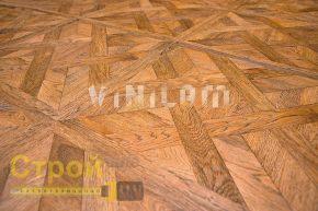 Виниловая плитка ПВХ Vinilam 216511 Паркет Светлый Parquet Grip Strip Замковая 4,5мм/0,4мм Vinilam Vinilam 216511 Parquet Grip Strip Паркет Светлый