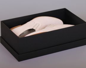 Черная коробка для обуви 340х180х115