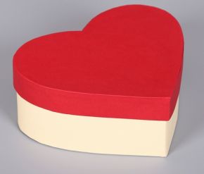 Подарочная коробка "Сердце" 200х180х80