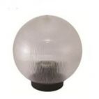 Наземный уличный светильник tdm нту 02- 60-203 шар прозрачный с огранкой sq0330-0302