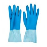 Перчатки для укладки плиток kwb латекс, синие, xl 9310-40