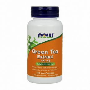NOW Green Tea Extract 400 мг. 60% 100 капс.