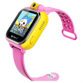 Детские умные часы с GPS трекером Smart Baby Watch G10 с Android розовые Smart Baby