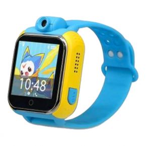 Детские умные часы с GPS трекером Smart Baby Watch G10 с Android синие Smart Baby