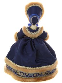 Кукла на чайник "Княжна в синем" Тульские самовары