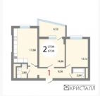 Продажа - Квартира двухкомнатная Екатеринбург, Соболева ул., д.19 - 2 комн.