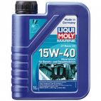Минеральное моторное масло для лодок liqui moly marine 4t motor oil 15w-40 1л 25015