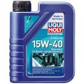 Минеральное моторное масло для лодок liqui moly marine 4t motor oil 15w-40 1л 25015