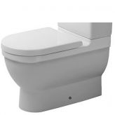 Duravit 0128090000 STARCK_3 Чаша унитаза-моноблока 65,5х36см, выпуск универс., белый с крепл.