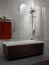 Radaway 201203-101L Шторкa для ванны Torrenta PND/L 1210*1500 хром/прозрачное/6мм