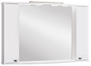 Домино Элегант 105 Шкаф-зеркало с электрикой Домино