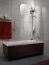 Radaway 201203-105L Шторкa для ванны Torrenta PND/L 1210*1500 хром/графит/6мм