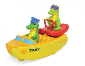 Игрушка для ванной "Крокодил на лодке" ONESTEPр