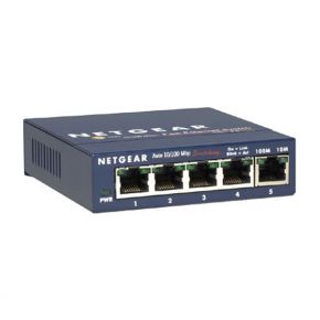 Коммутатор Netgear ProSAFE FS105 Fast Ethernet 10/100 5 х RJ45  FS105-300PES Netgear