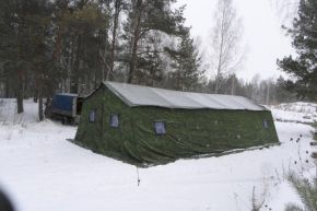 Зимняя палатка Берег 40М2 (двухслойная)