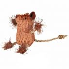Игрушка для кошек "Мышь", коричневая/бежевая TRIXIЕ 45738 8см