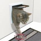 Дверца для кошек с 2-мя функциями 16,5*17,4см TRIXIE 38601 Белая