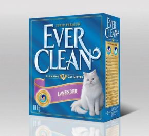 Наполнитель EVER CLEAN Lavander для кошек с ароматом Лаванды 6кг