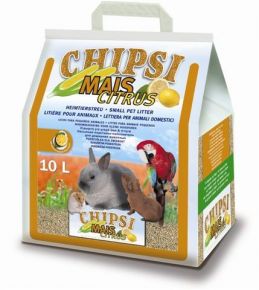 Наполнитель Chipsi Mais Citrus 10л*4,6кг Кукурузный ароматизированный