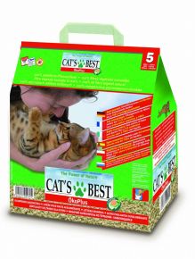 Наполнитель Cat's Best Eko plus Древесный комкующийся 5л/2,25кг