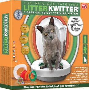 Система приучения кошек к туалету Litter Kwitter