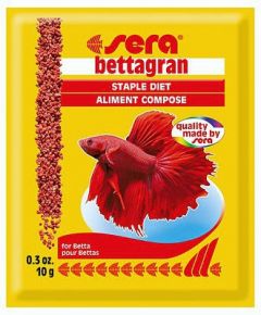 SERA Bettagran 0.01кг корм гранулы д/петушков