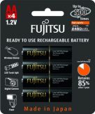 Аккумулятор Fujitsu HR-3UTHCEX(4B) АА, 2450 мАч, 4 шт (в блистере)