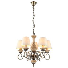 Люстра подвесная Arte lamp A9070LM-5AB Ivory ARTELamp A9070LM-5AB