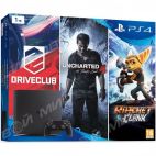 Sony PlayStation 4 Slim 1TB Black + 3 игры