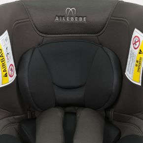 Аilebebe Кресло детское автомобильное Kurutto 3i, группа 0+/1, Isofix, коричневое