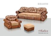 Кресло и Пуф Фабрика мебели BRAVO Альбион