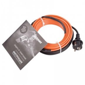 Комплект нагревательного саморегулирующегося кабеля rexant пищевой 10htm2-ct 51-0607