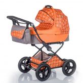 BabyHit Детская коляска 2 в 1 BabyHit Evenly Plus Orange оранжевый